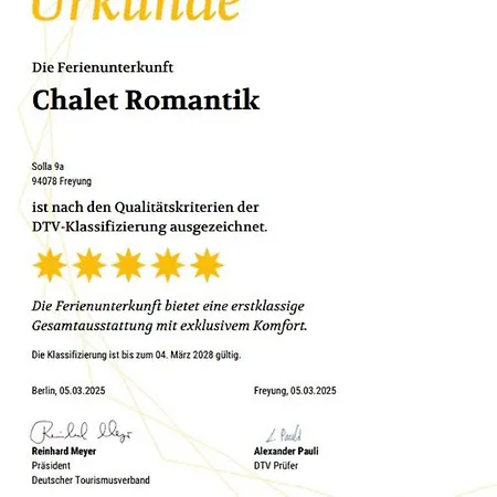 Romantik Chalet Freyung